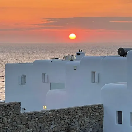 Sunset In Mykonos By White Hills Villa *