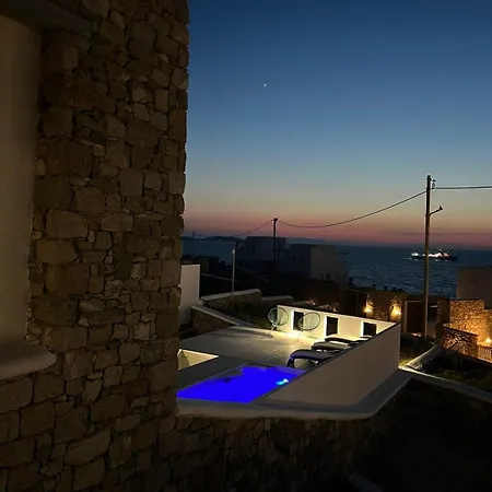 Sunset In Mykonos By White Hills Villa *