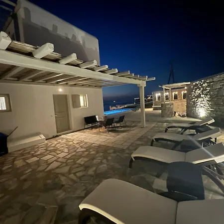 Sunset In Mykonos By White Hills 빌라 Agios Ioannis Diakoftis